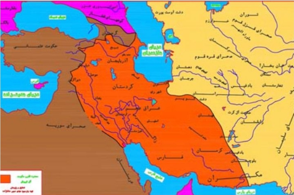 نقشه آق قویونلوها